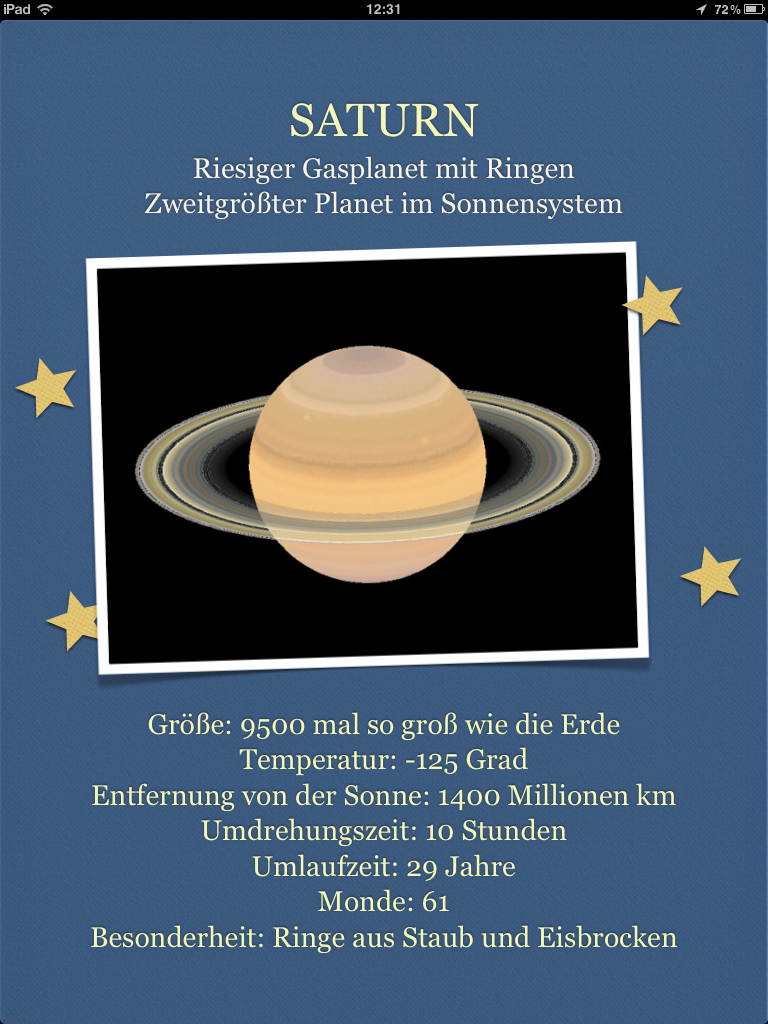 steckbrief planeten steckbrief planeten